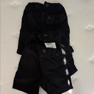 Stylish Black Toddler Shorts